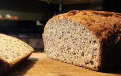 Almond Loaf with Chia Seeds